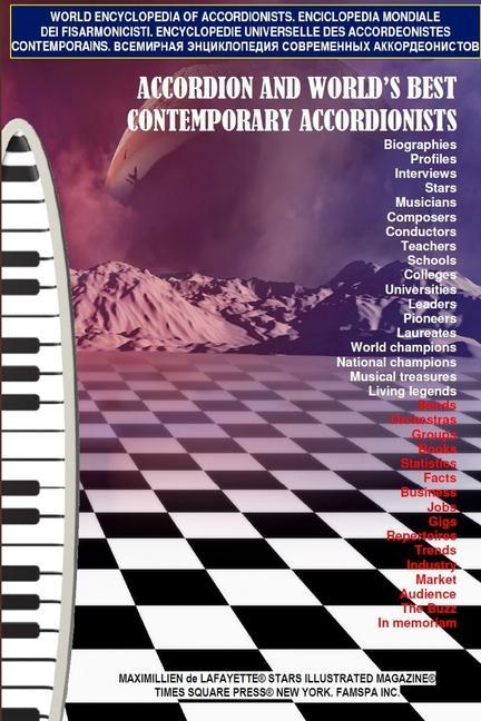 Libro Second Edition-Accordion and World's Best Contemporary Accordionists 