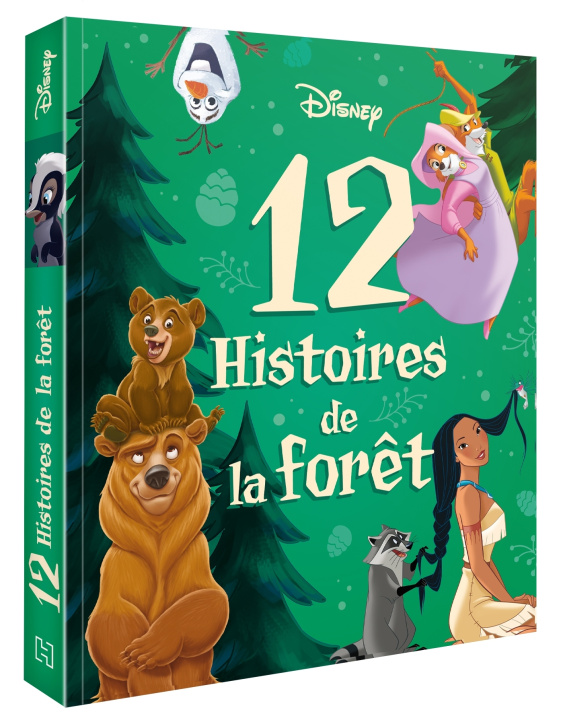 Kniha DISNEY - 12 Histoires de la forêt 