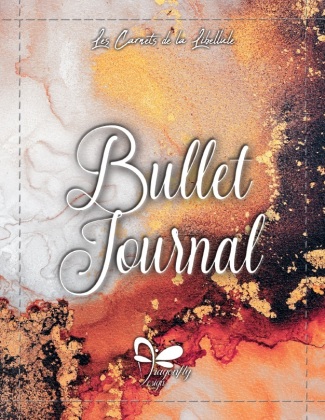Kniha Bullet Journal - Marbre rouge 