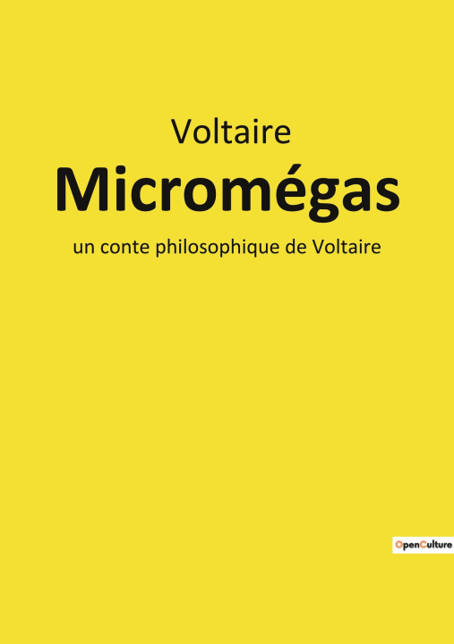 Knjiga Micromégas Voltaire