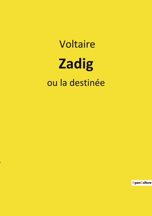 Knjiga Zadig Voltaire