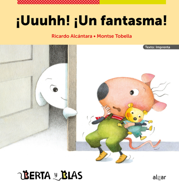 Książka ¡Uuuhh! ¡Un fantasma! RICARDO ALCANTARA