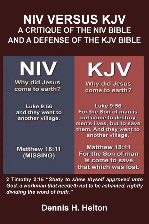 Knjiga NIV Versus the KJV Dennis H. Helton