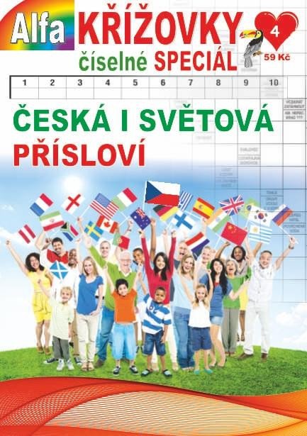 Book Křížovky číselné speciál 4/2022 - Česká i světová přísloví 
