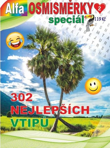 Könyv Osmisměrky speciál 2/2022 - 302 nejlepších vtipů 