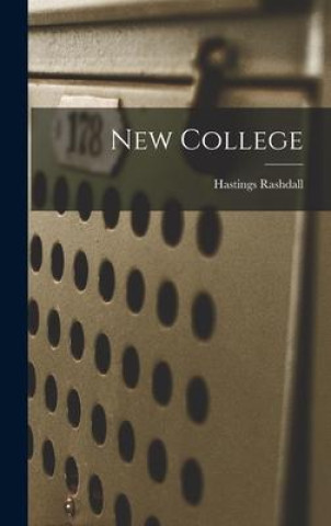 Knjiga New College Hastings Rashdall