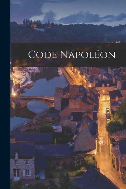 Knjiga Code Napoléon Anonymous