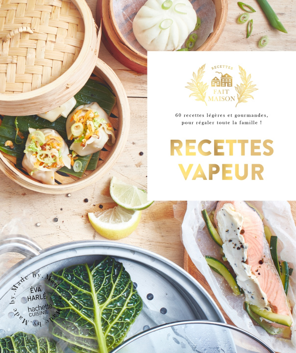 Livro Recettes vapeur Eva Harlé