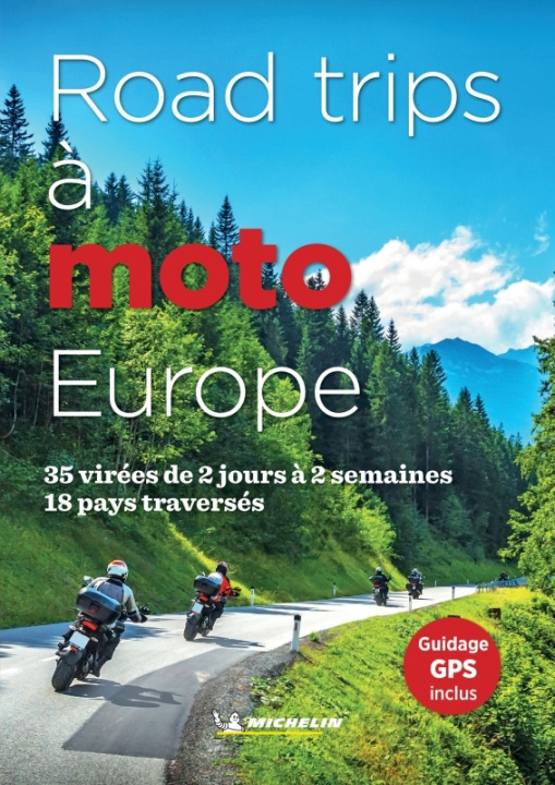 Carte Road-trips à Moto Europe 