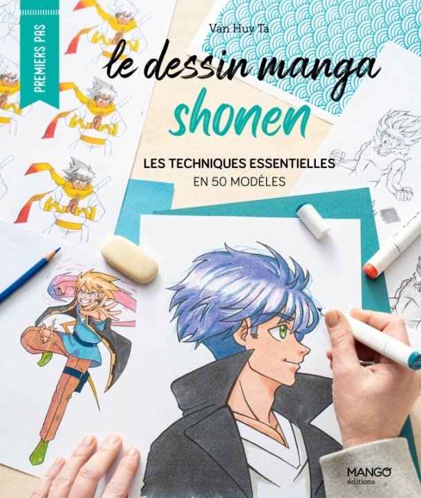 Buch Le dessin manga shonen Van Huy Ta