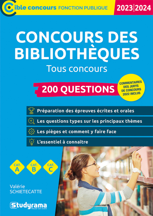 Книга Concours des bibliothèques – 200 questions Schietecatte