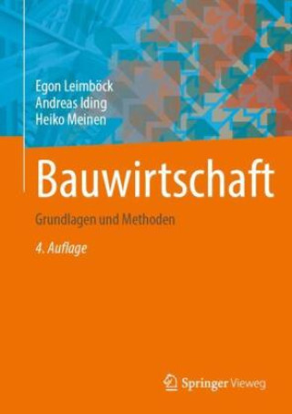Boek Bauwirtschaft Egon Leimböck