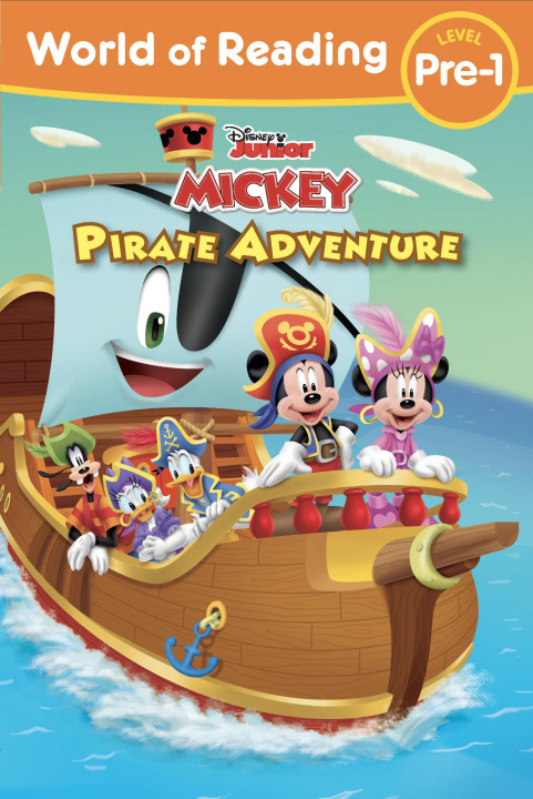 Βιβλίο Mickey Mouse Funhouse World of Reading: The Treasure of Salty Bones 