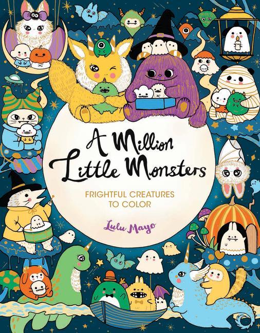 Buch A Million Little Monsters: Frightful Creatures to Color 