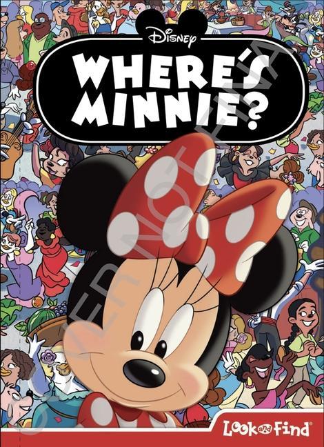Kniha Disney: Where's Minnie? a Look and Find Book 