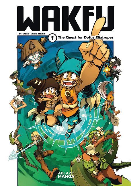 Carte Wakfu Manga Vol 1: The Quest For The Eliatrope Dofus Azra