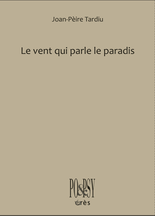 Knjiga Le vent parle le paradis Tardiu