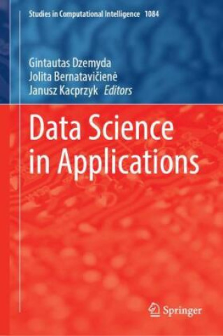 Kniha Data Science in Applications Gintautas Dzemyda
