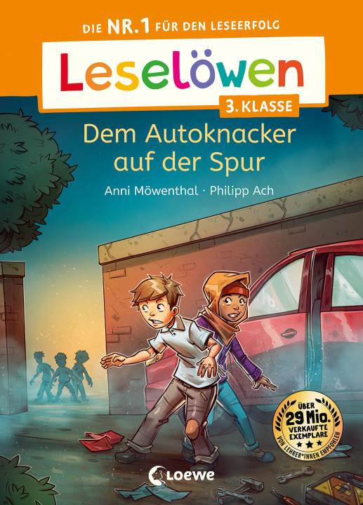 Könyv Leselöwen 3. Klasse - Dem Autoknacker auf der Spur Loewe Erstlesebücher