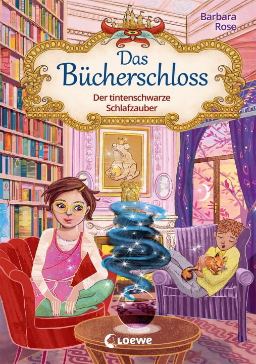 Könyv Das Bücherschloss (Band 5) - Der tintenschwarze Schlafzauber Loewe Kinderbücher