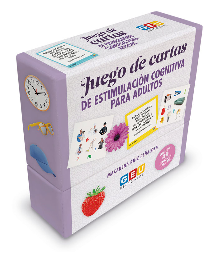 Könyv JUEGO DE CARTAS DE ESTIMULACION COGNITIVA PARA ADULTOS 