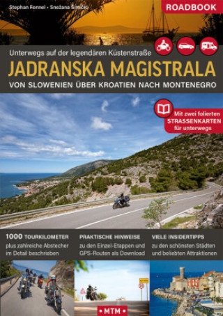 Книга Jadranska Magistrala, m. 2 Karte Stephan Fennel