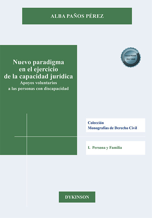 Kniha NUEVO PARADIGMA EN EL EJERCICIO DE LA CAPACIDAD JURIDICA PAÑOS PEREZ