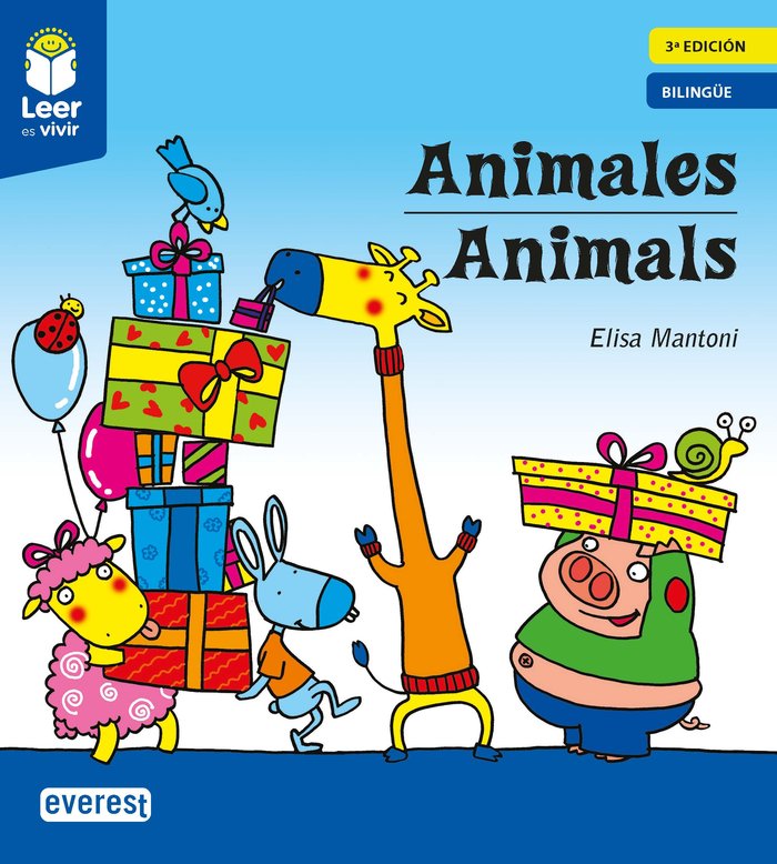 Buch ANIMALES ANIMALS MANTONI