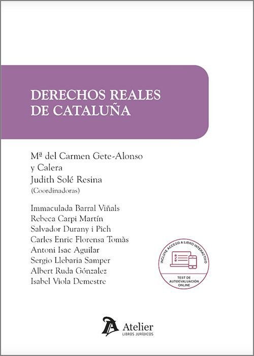 Book DERECHOS REALES DE CATALUÑA 