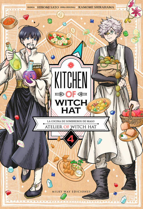 Kniha KITCHEN OF WITCH HAT 4 Hiromi