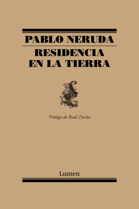 Carte Residencia en la tierra Pablo Neruda