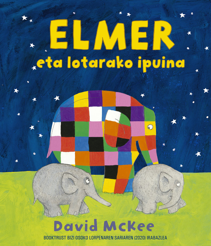 Kniha Elmer eta lotarako ipuina MCKEE