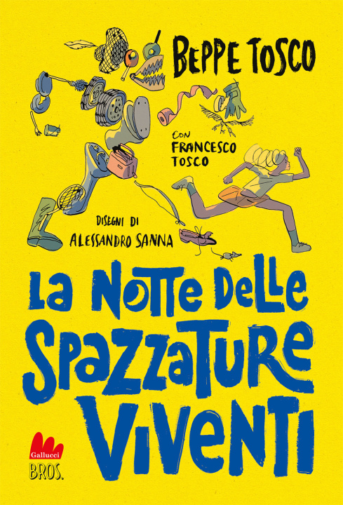 Knjiga notte delle spazzature viventi Beppe Tosco
