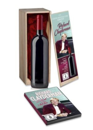 Video Ein genussvoller Abend mit Richard Calyderman, 1 DVD + 1 Flasche Rotwein Richard Clayderman