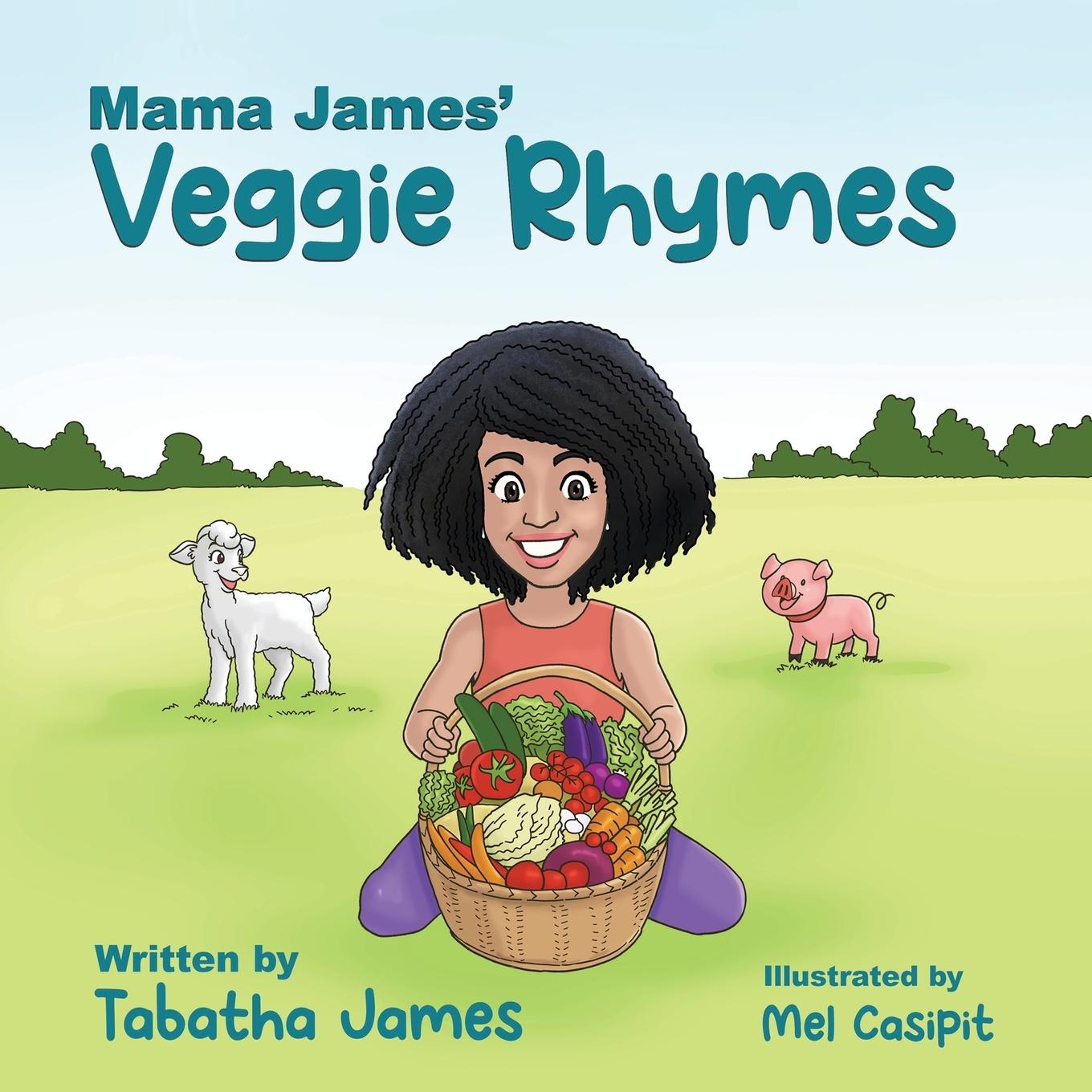 Boek Mama James' Veggie Rhymes Tabatha James
