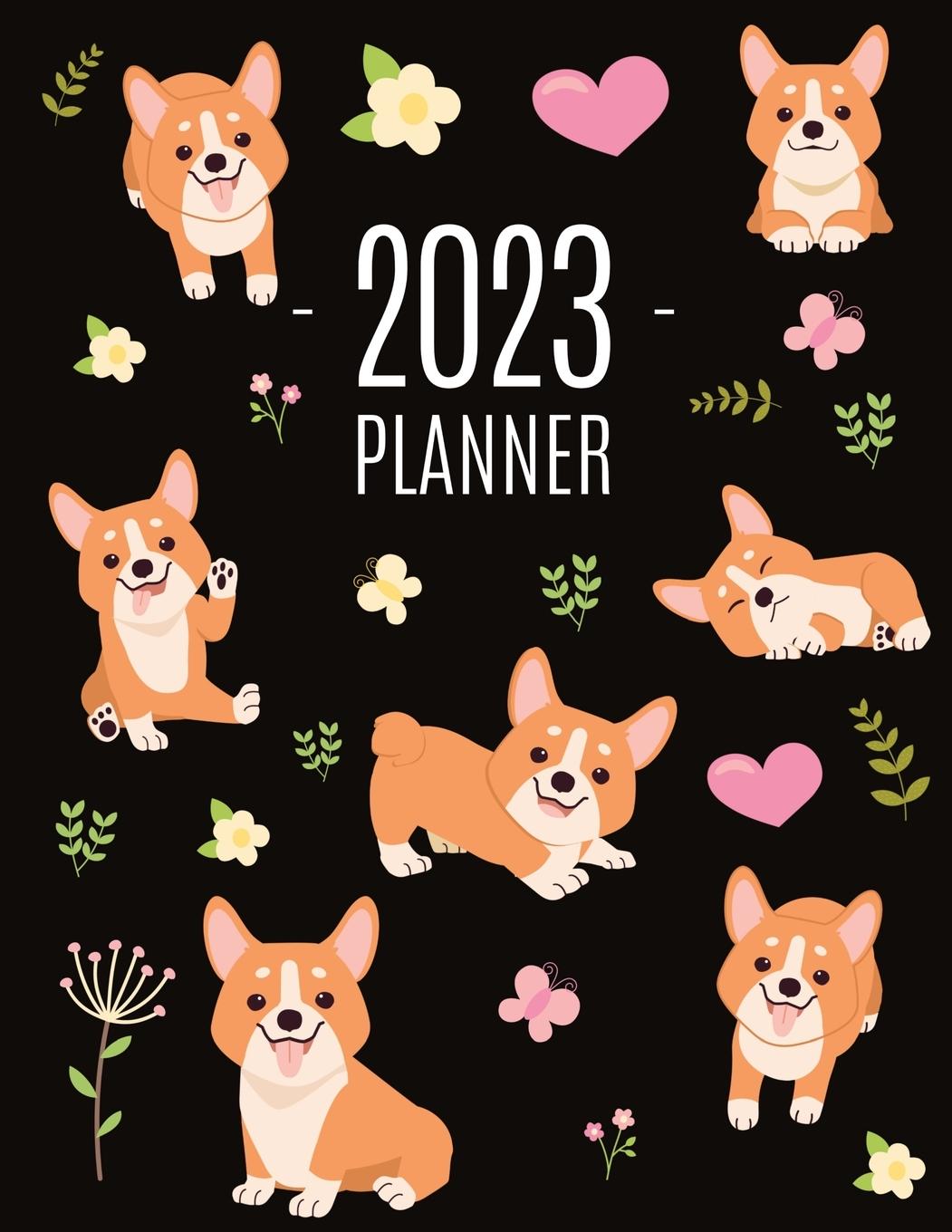 Könyv Corgi Planner 2023 