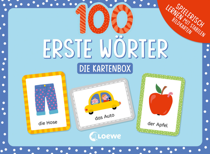 Joc / Jucărie 100 erste Wörter - Die Kartenbox Nastja Holtfreter