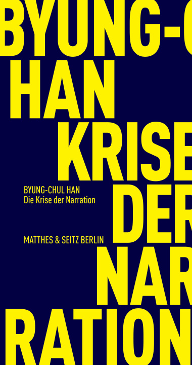 Kniha Die Krise der Narration 