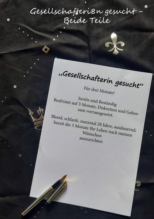 Knjiga "Gesellschafterin gesucht" - Beide Teile Christine Stutz