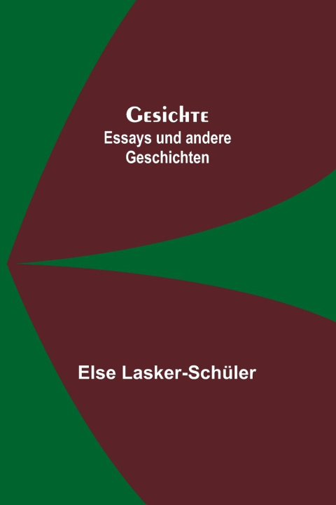 Knjiga Gesichte Else Lasker-Schüler