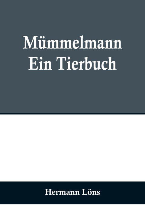 Knjiga Mümmelmann Hermann Löns