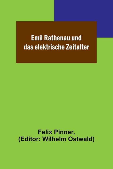 Kniha Emil Rathenau und das elektrische Zeitalter Wilhelm Ostwald