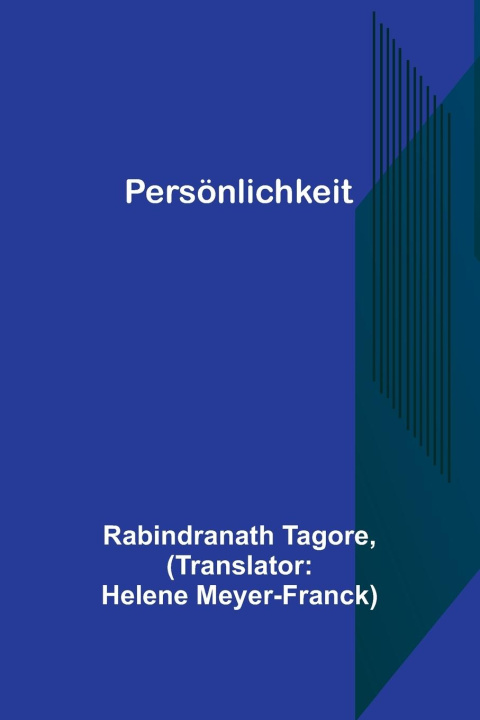 Knjiga Persönlichkeit Rabindranath Tagore