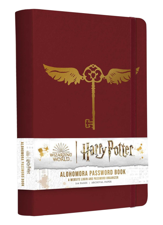 Könyv Harry Potter: Alohomora Password Book: A Website and Password Organizer 