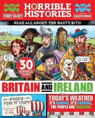 Carte Horrible History of Britain and Ireland (newspaper edition) Terry Deary