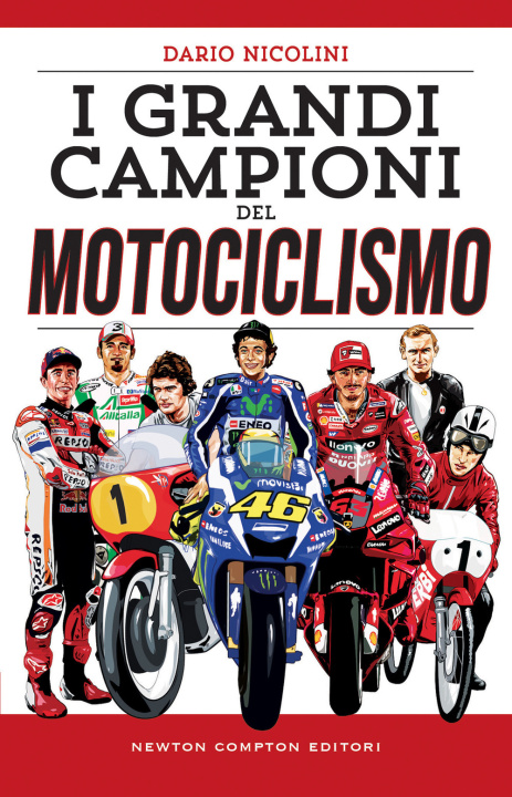 Carte grandi campioni del motociclismo Dario Nicolini
