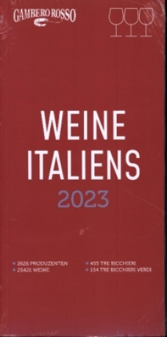 Книга Weine Italiens 2023 Gambero Rosso Marco Sabellico