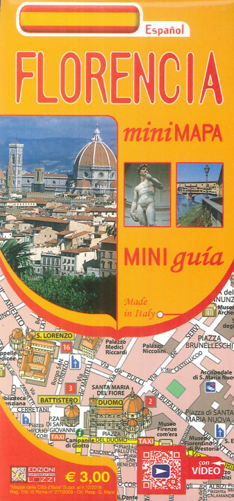 Book Pianta Firenze mini map. Ediz. spagnola 