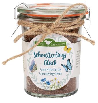 Spiel/Spielzeug Schmetterlingsglück - Sommerblumen, die Schmetterlinge lieben Reinhard Engeln