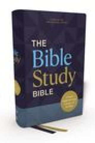 Carte Nkjv, the Bible Study Bible, Hardcover, Comfort Print: A Study Guide for Every Chapter of the Bible 